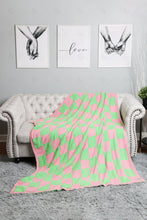 Load image into Gallery viewer, Jcl4316 Light Pink/Green Throw Blankets