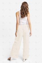 Load image into Gallery viewer, STRIPED PATTERN WIDE-LEG PANTS APPAREL