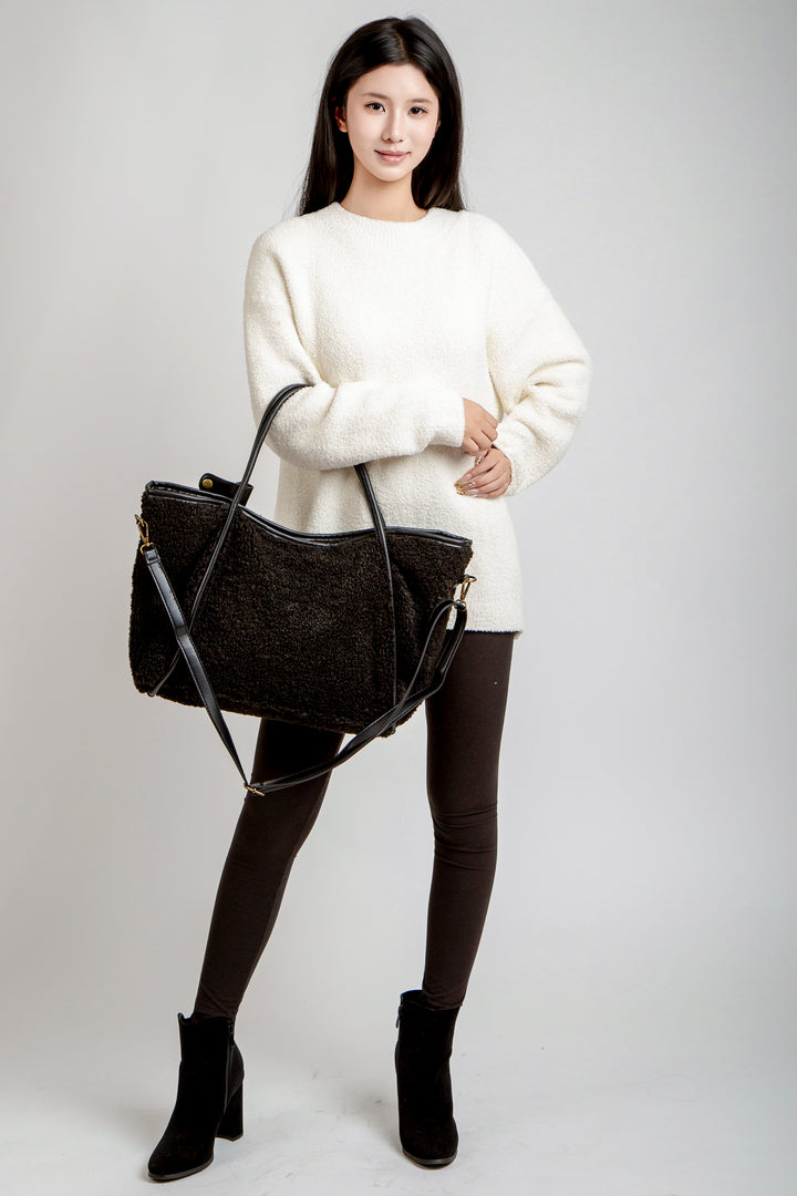 SOLID COLOR TOTE BAG