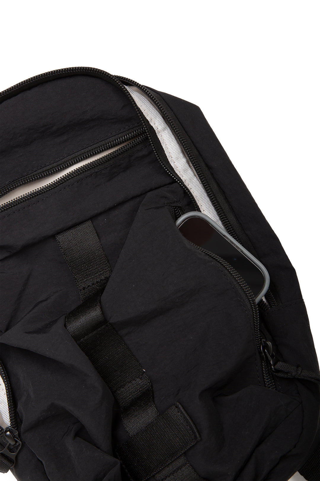 SOLID COLOR CROSSBODY SLING BAG