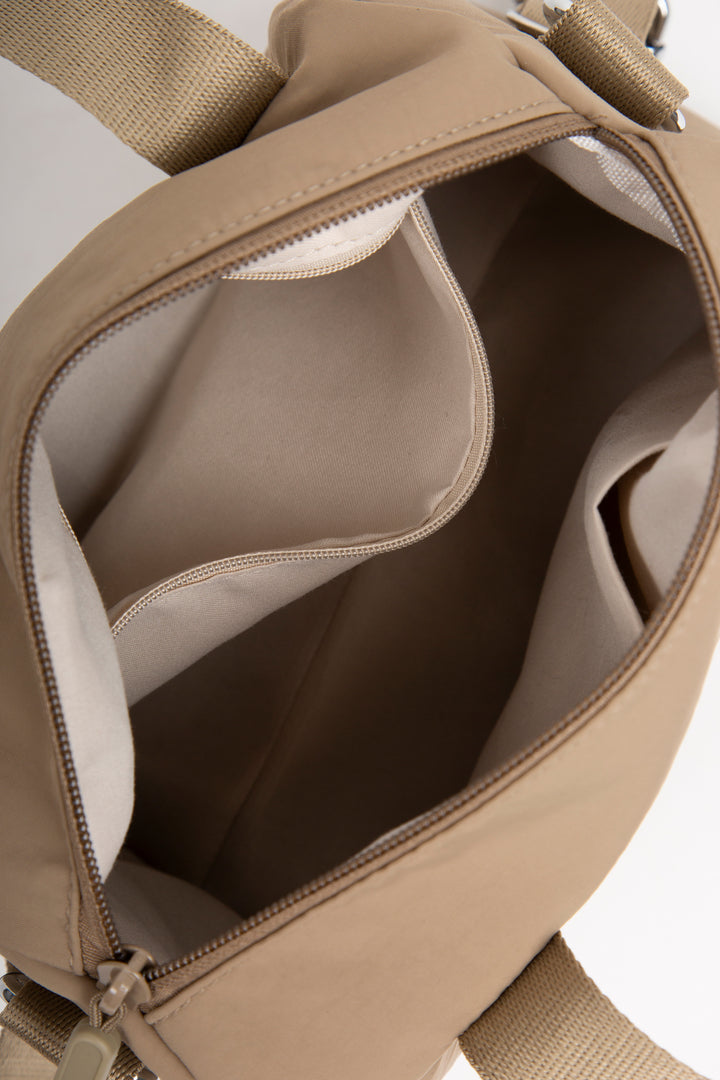 SOLID COLOR CROSSBODY BAG