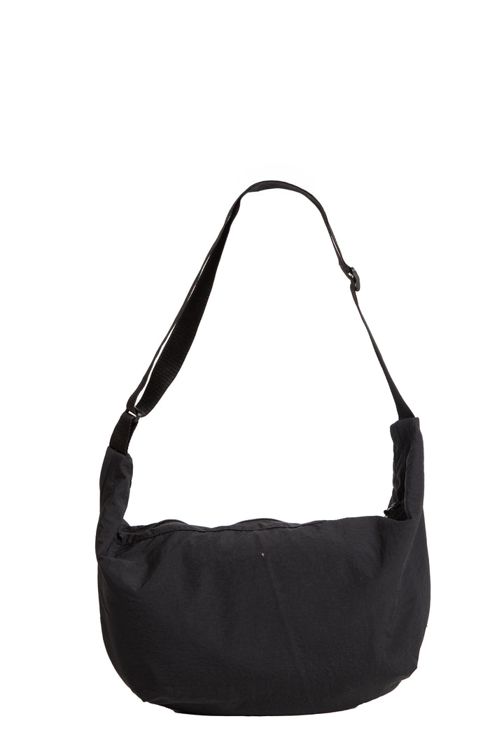 SOLID COLOR CROSSBODY SLING BAG