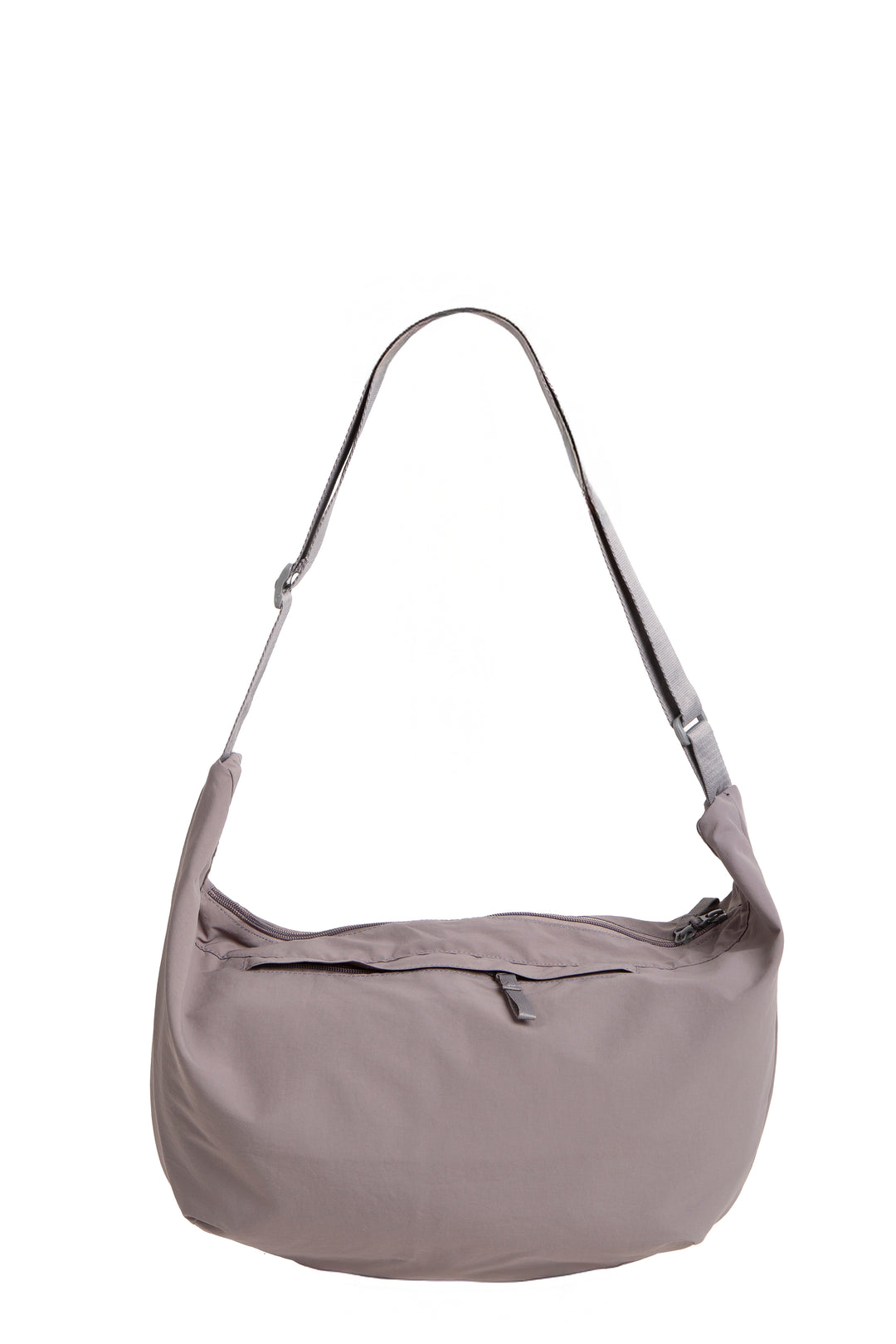 SOLID COLOR CROSSBODY SLING BAG