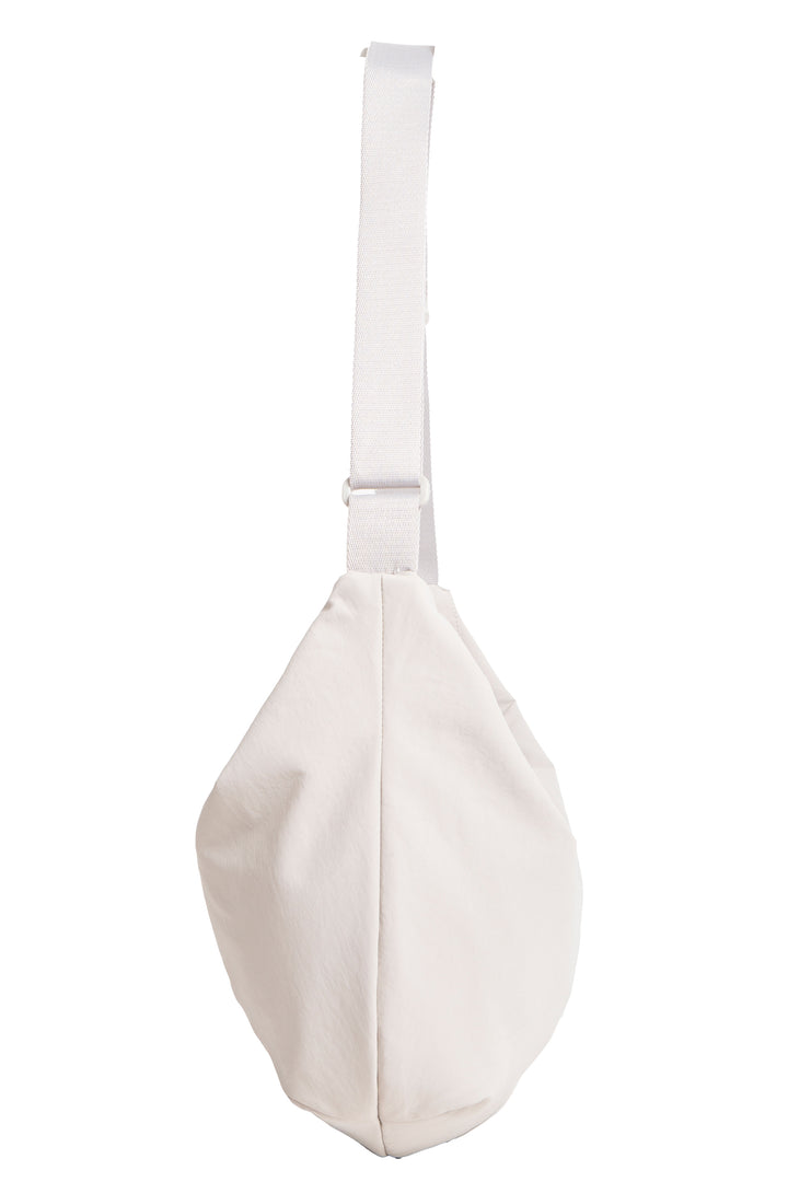 SOLID COLOR CROSSBODY SLING BAG