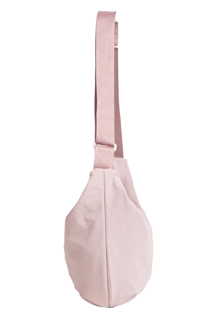 SOLID COLOR CROSSBODY SLING BAG
