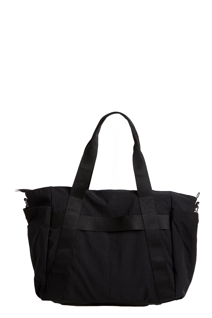 SOLID COLOR CROSSBODY TOTE BAG