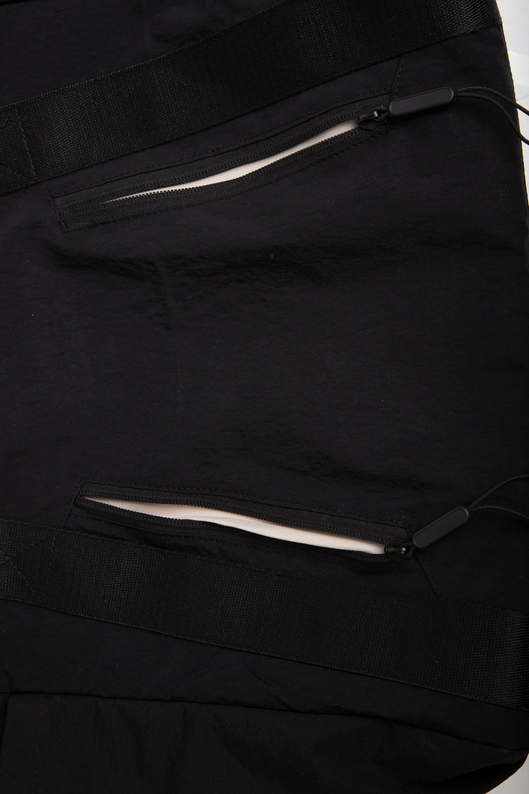 SOLID COLOR CROSSBODY TOTE BAG