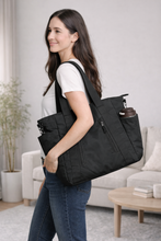 Load image into Gallery viewer, SOLID COLOR CROSSBODY TOTE BAG
