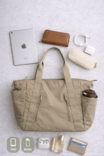 Load image into Gallery viewer, SOLID COLOR CROSSBODY TOTE BAG
