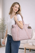 Load image into Gallery viewer, SOLID COLOR CROSSBODY TOTE BAG
