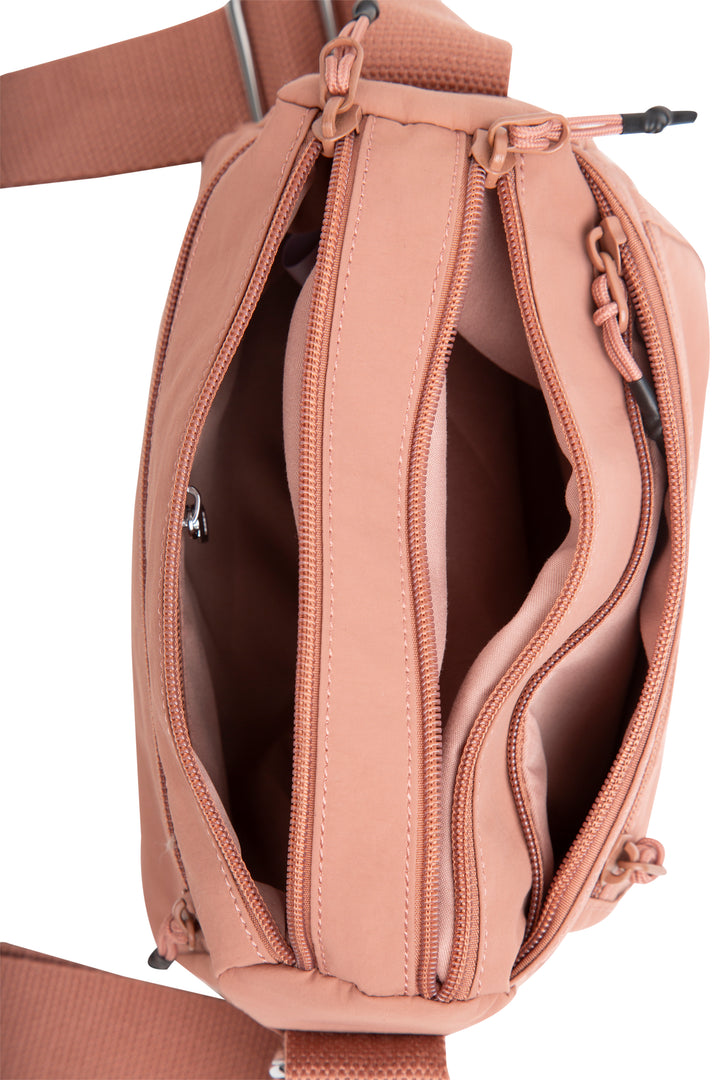SOLID COLOR CROSSBODY BAG
