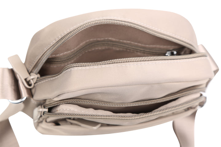 SOLID COLOR CROSSBODY BAG