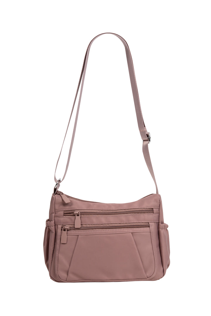 SOLID COLOR CROSSBODY BAG