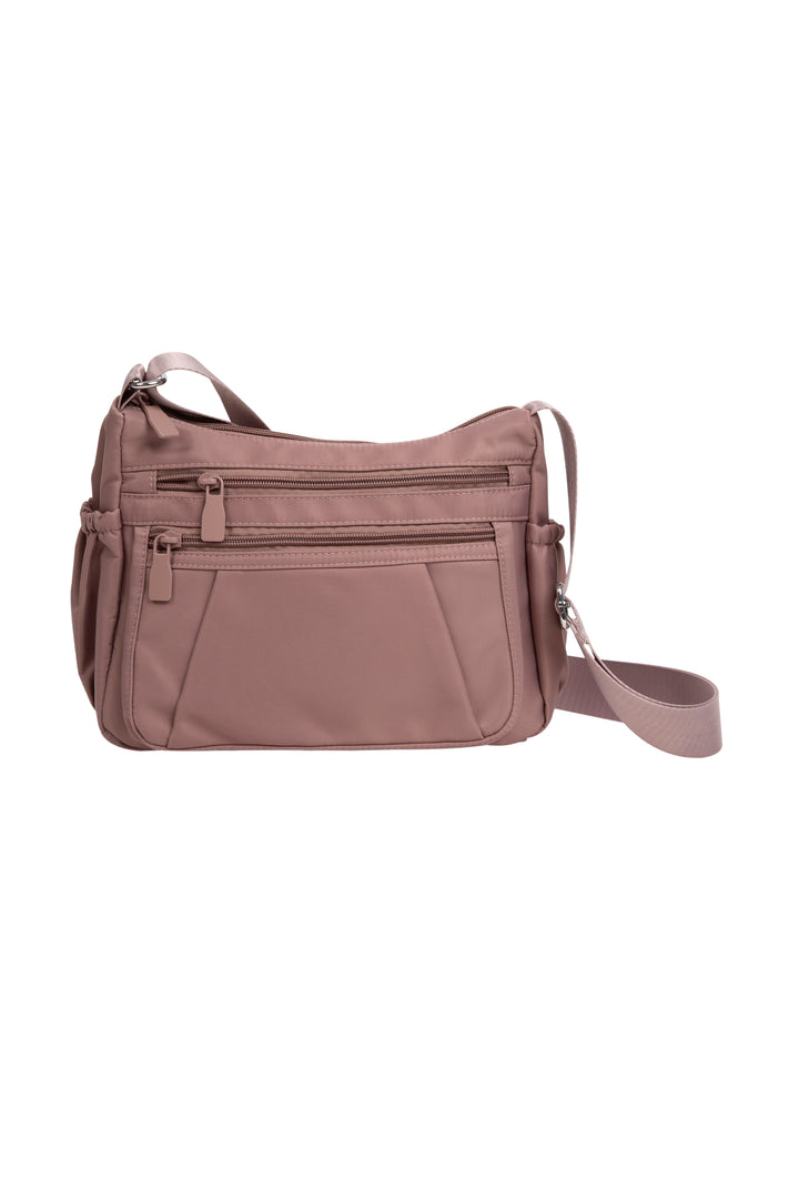 SOLID COLOR CROSSBODY BAG