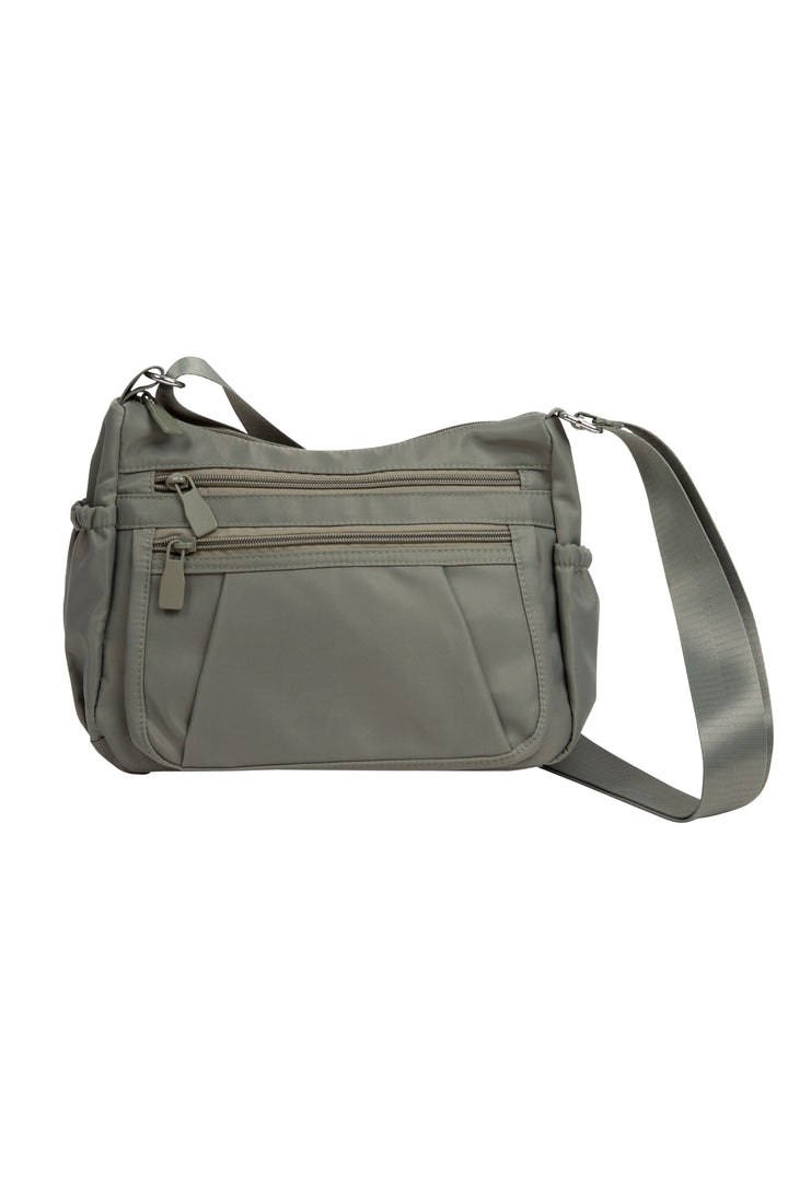 SOLID COLOR CROSSBODY BAG
