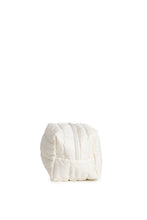 Load image into Gallery viewer, SOLID COLOR QULITED PATTERN TRAVEL POUCH
