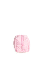 Load image into Gallery viewer, SOLID COLOR QULITED PATTERN TRAVEL POUCH
