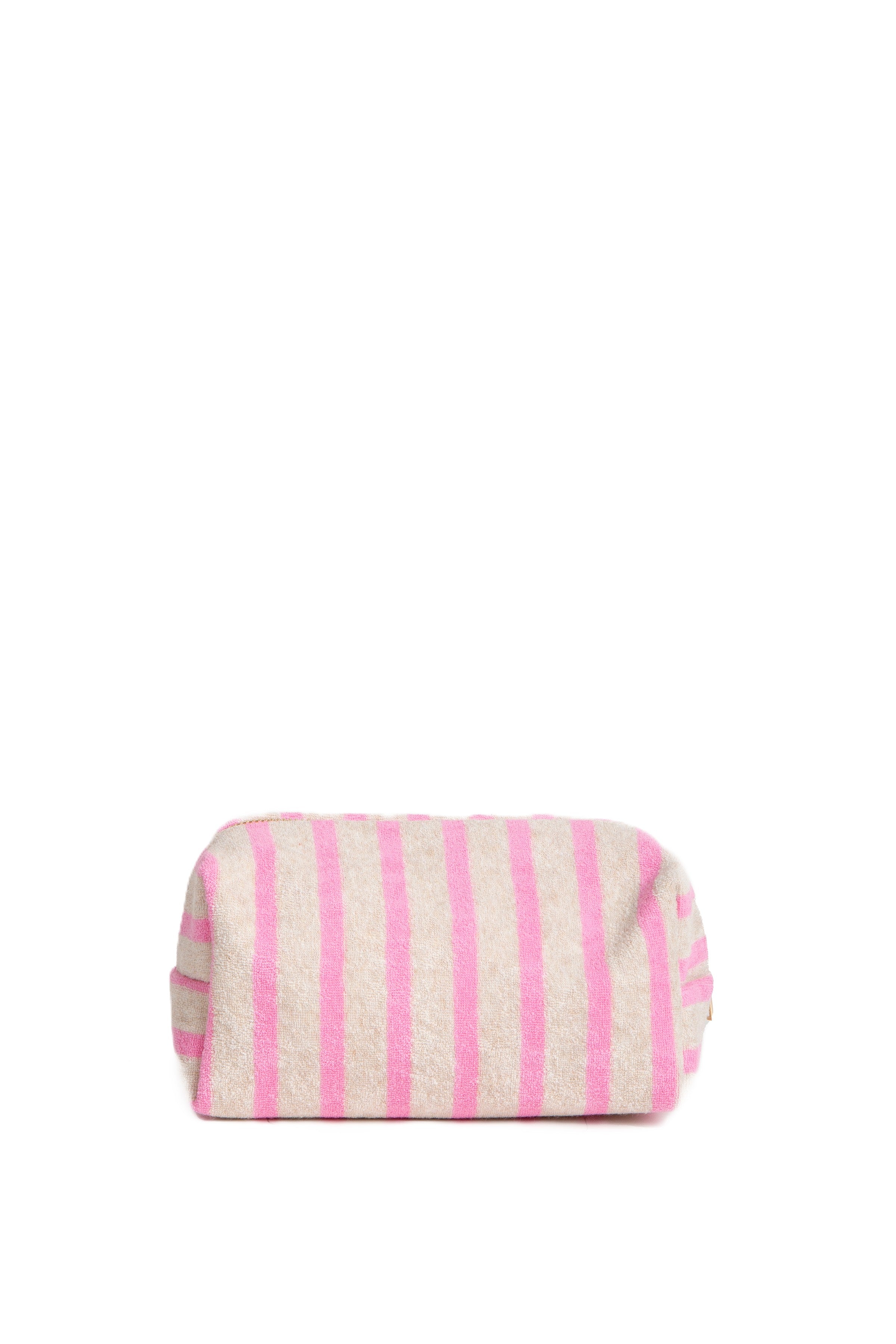 STRIPED PATTERN TRAVEL POUCH
