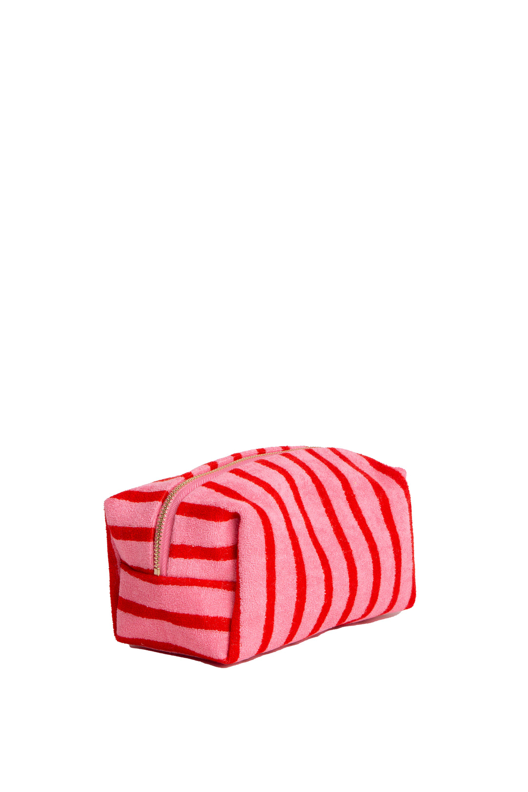 STRIPED PATTERN TRAVEL POUCH