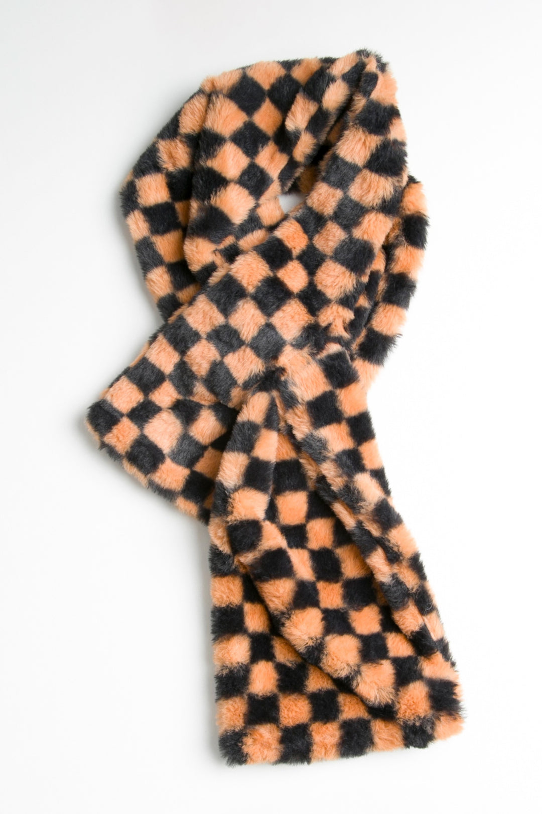 CHECKERED PATTERN SCARF