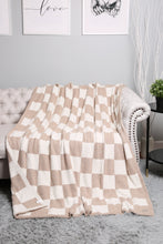 Load image into Gallery viewer, CHECKERED PATTERN THROW BLANKET

