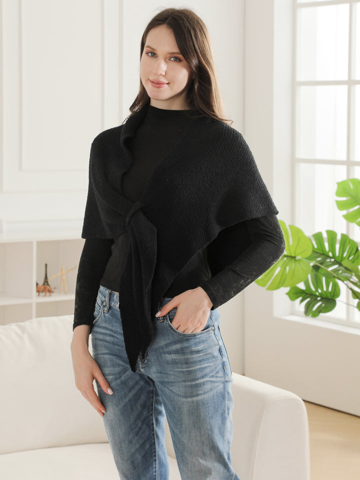 SOLID COLOR SHAWL