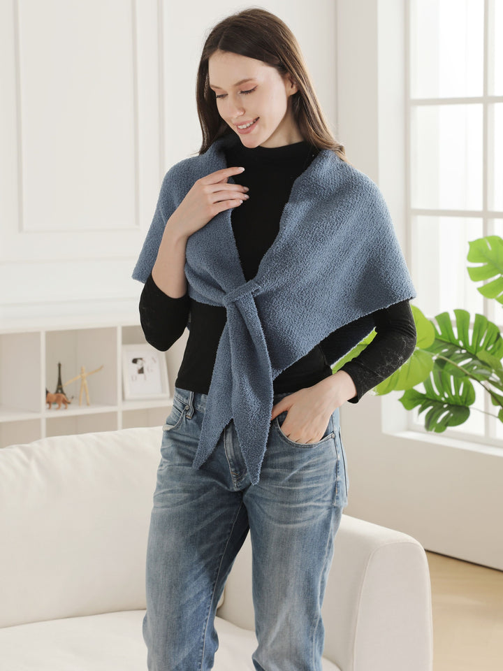 SOLID COLOR SHAWL