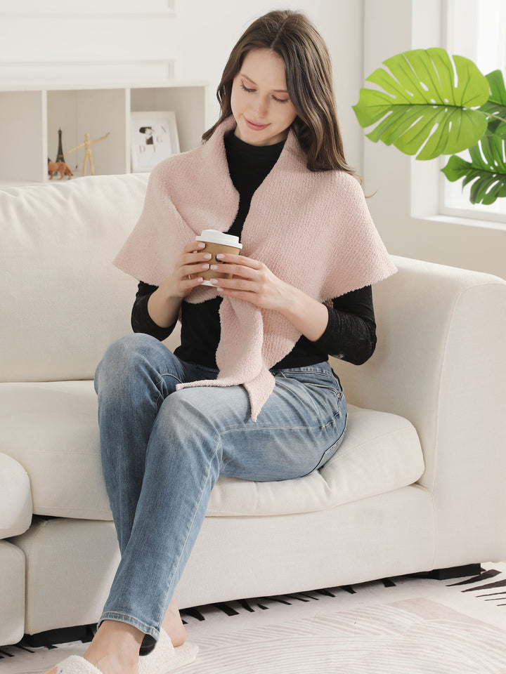 SOLID COLOR SHAWL
