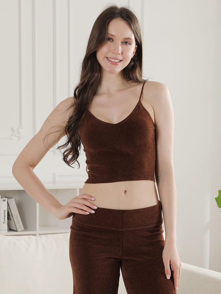 SOLID COLOR CAMISOLE TOP