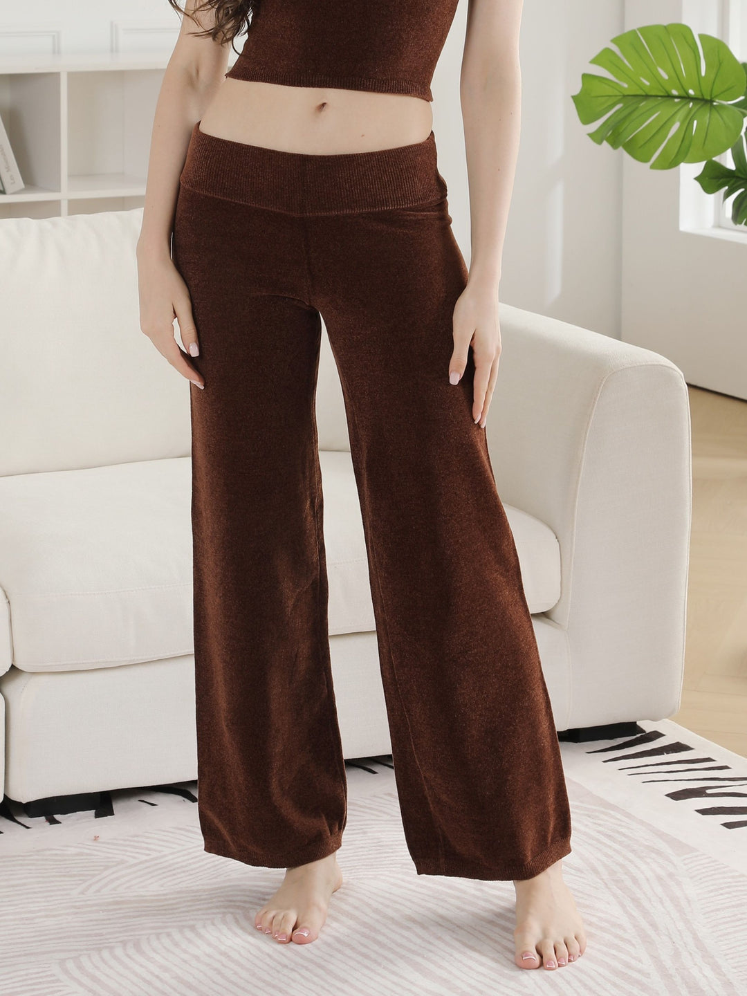SOLID COLOR PANTS