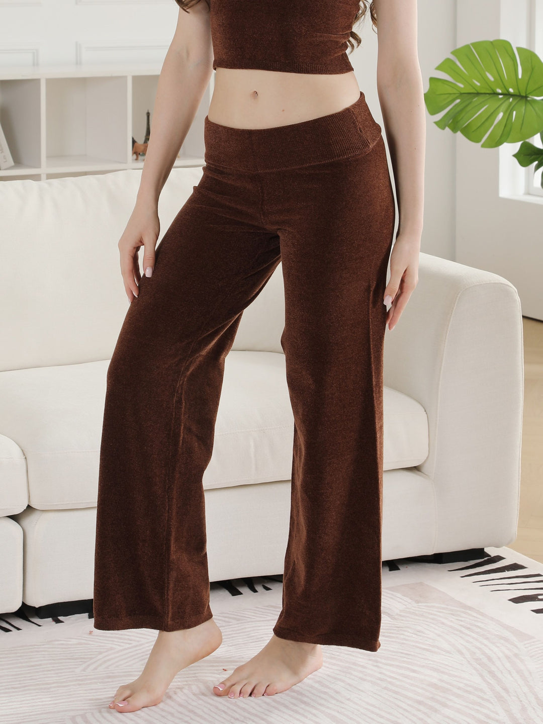 SOLID COLOR PANTS