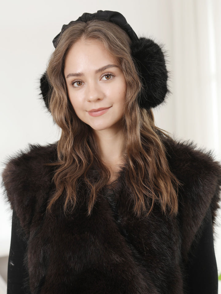 SOLID COLOR EAR MUFFS - 12 pc pack