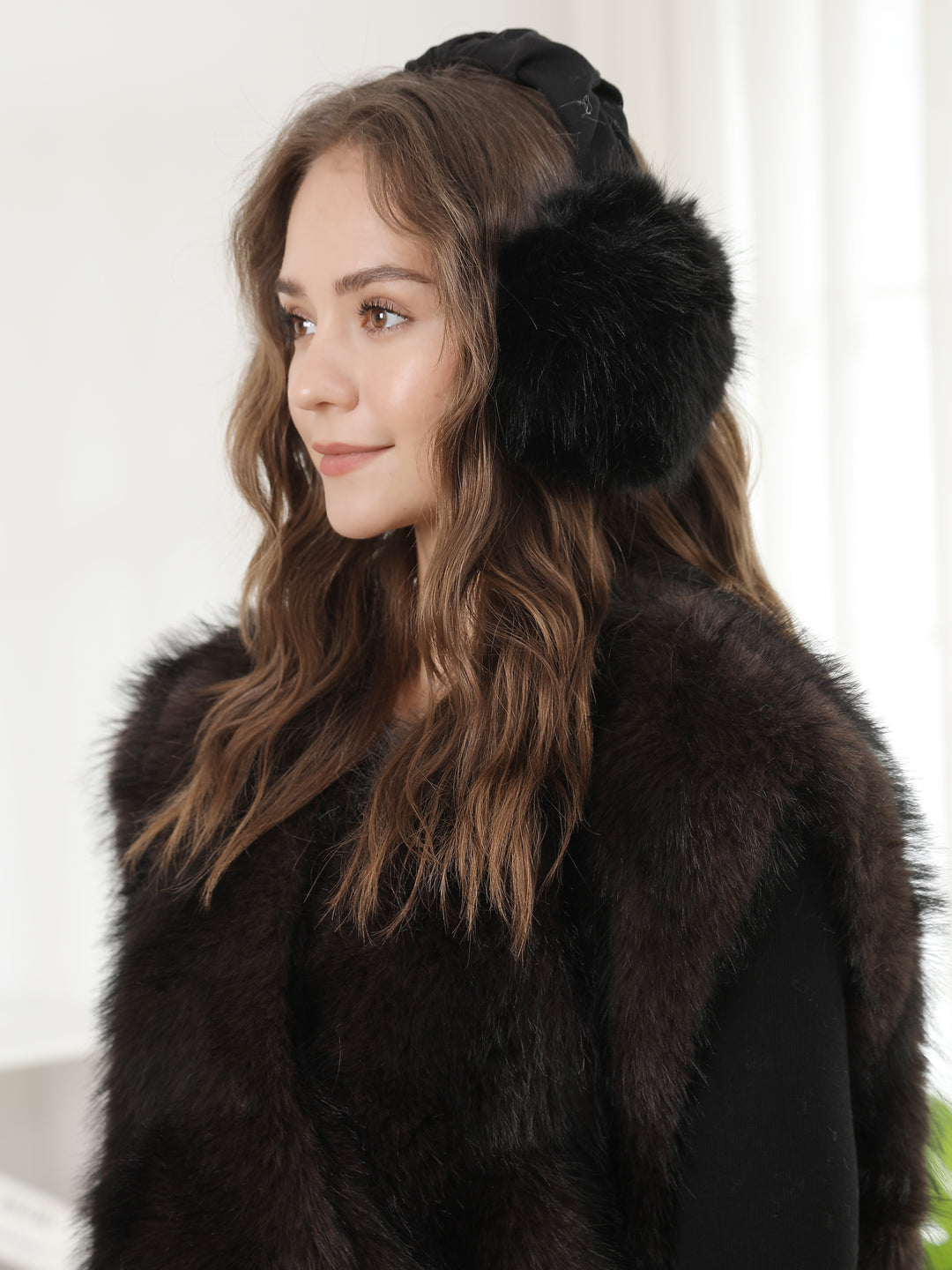 SOLID COLOR EAR MUFFS - 12 pc pack