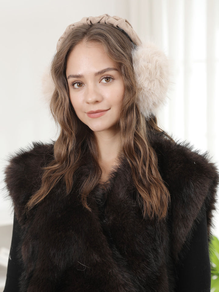 SOLID COLOR EAR MUFFS - 12 pc pack