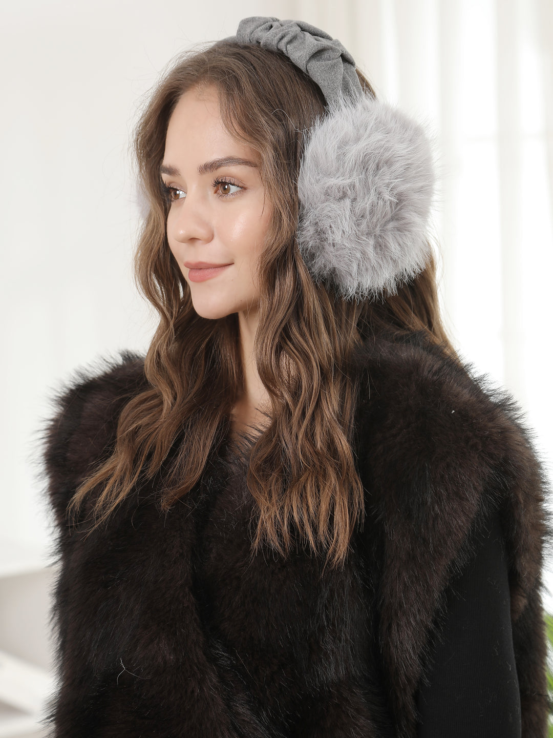 SOLID COLOR EAR MUFFS - 12 pc pack
