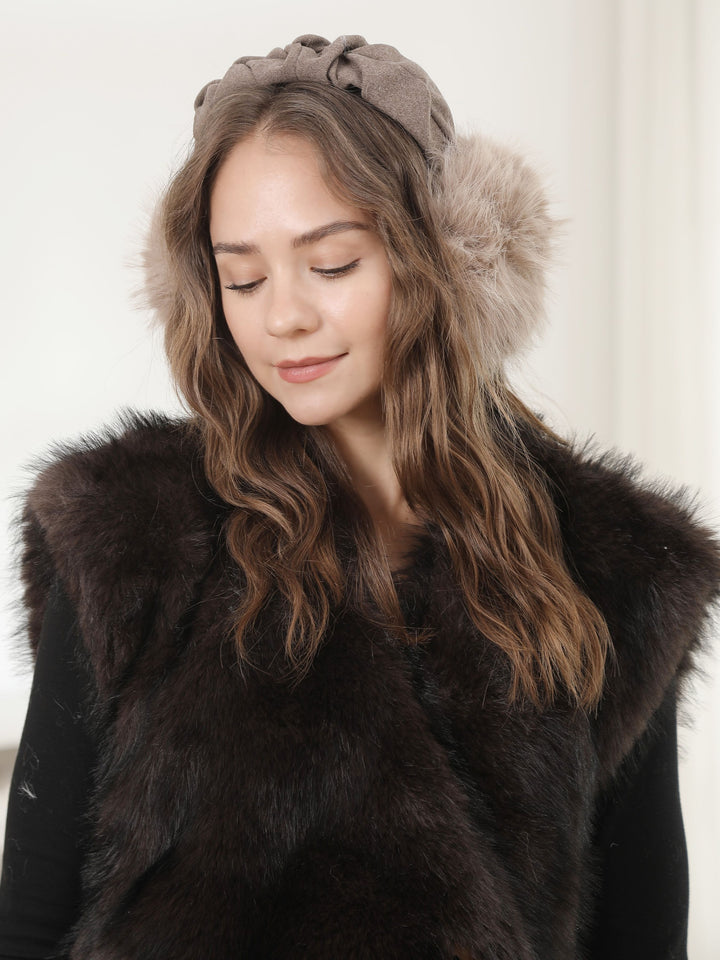 SOLID COLOR EAR MUFFS - 12 pc pack