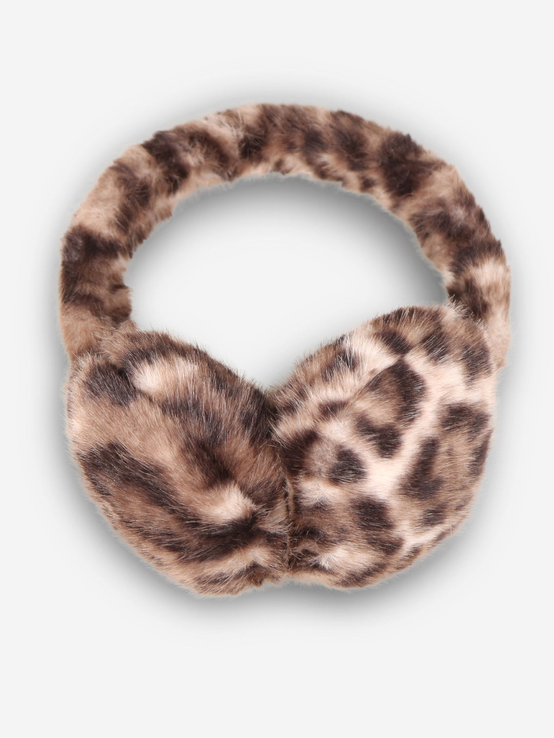 LEOPARD PATTERN EAR MUFFS - 12 pc pack
