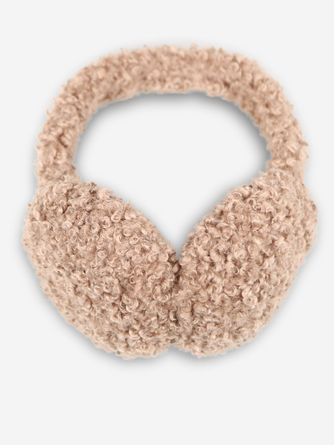 SOLID COLOR TEDDY EAR MUFFS - 12 pc pack