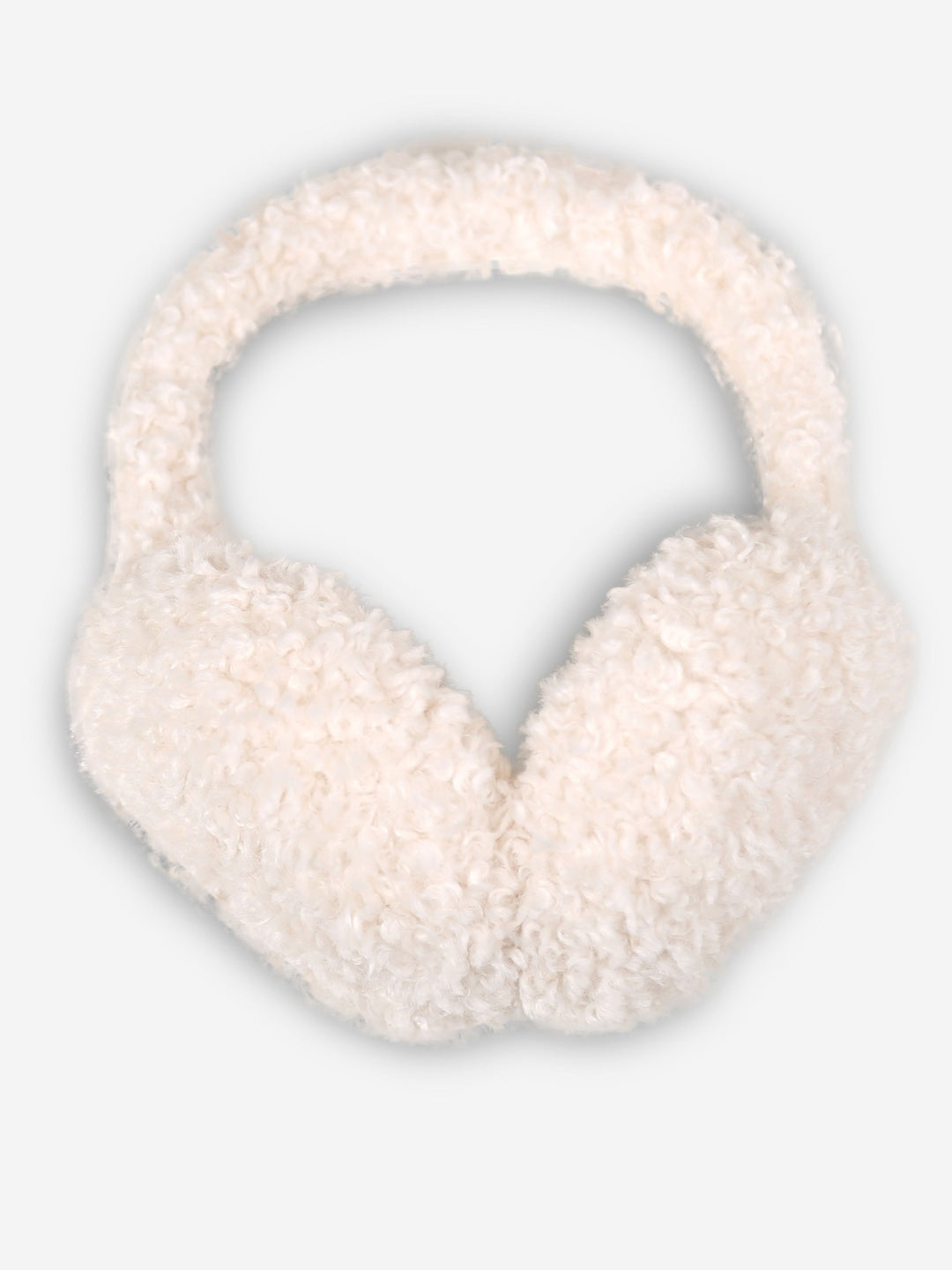SOLID COLOR TEDDY EAR MUFFS - 12 pc pack
