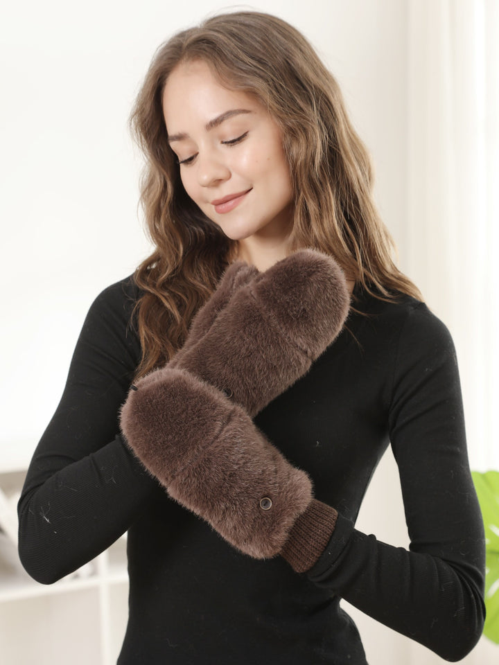SOLID COLOR MITTENS - 12 pr pack