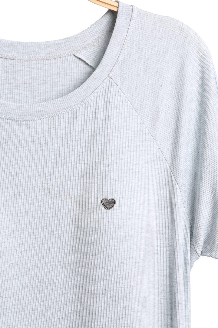 SOLID COLOR SLEEPSHIRT