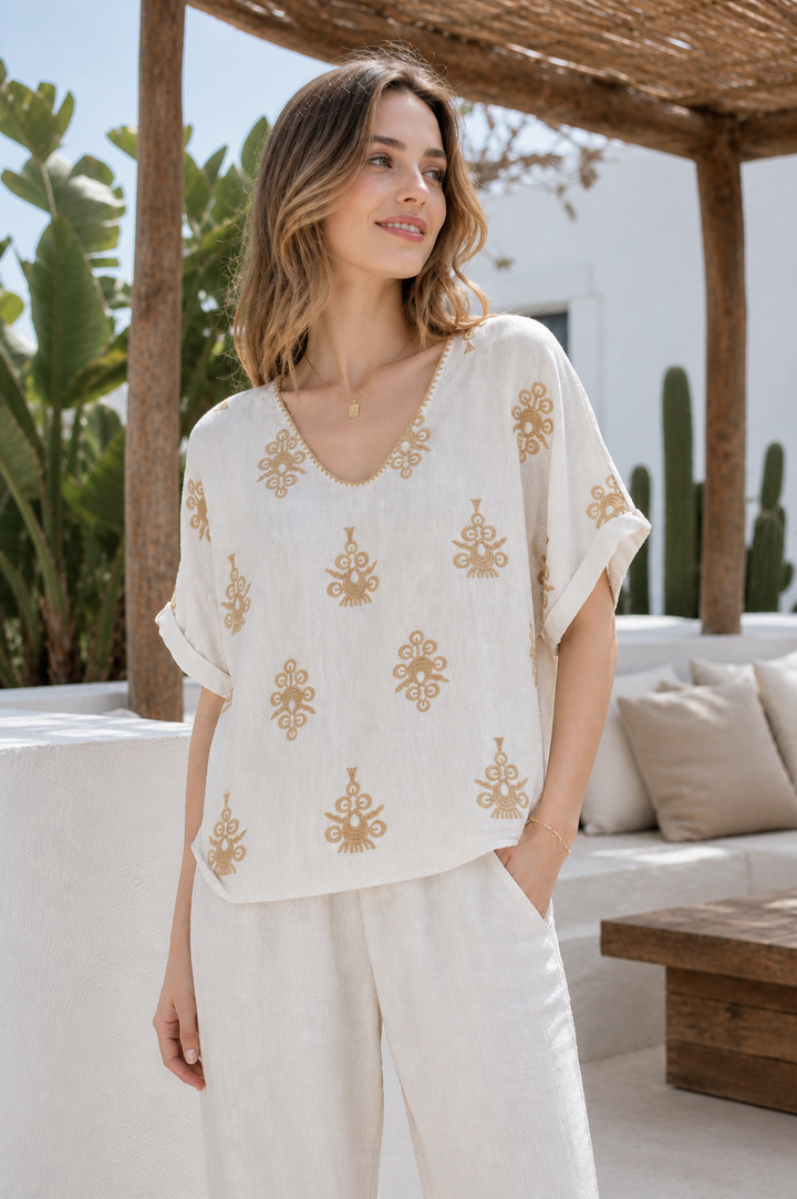 BOHO PATTERN SHIRT