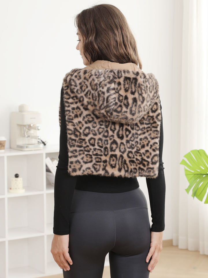LEOPARD PATTERN VEST