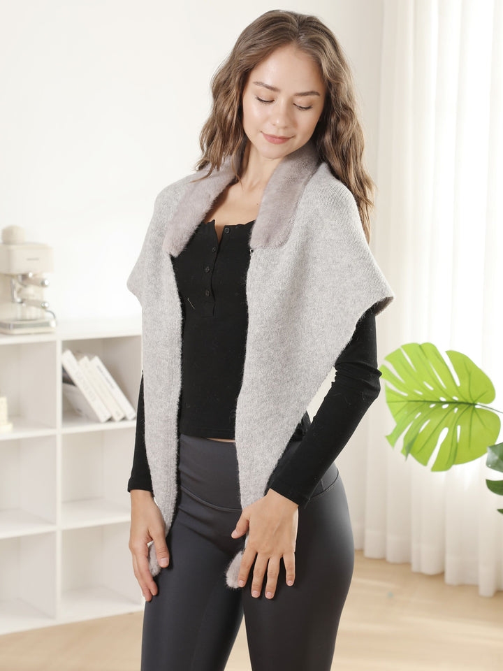 SOLID COLOR SHAWL