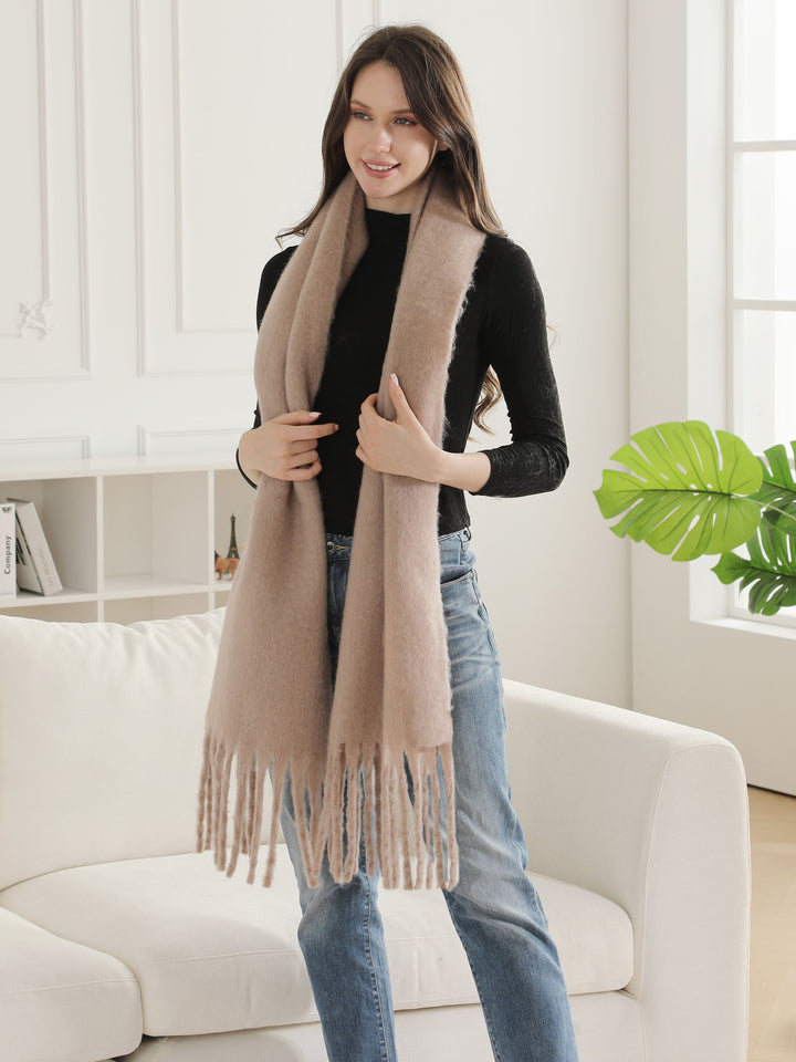 SOLID COLOR SCARF