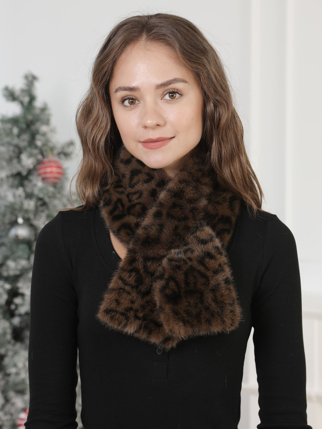 ANIMAL PATTERN SCARF