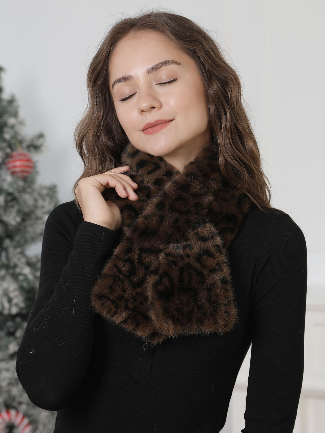 ANIMAL PATTERN SCARF
