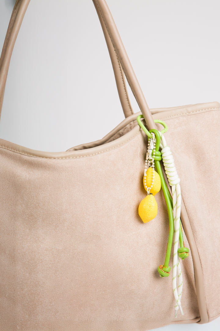 LEMON KEYCHAIN/BAG CHARM