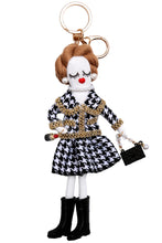 Load image into Gallery viewer, DOLL IN DRESS KEYCHAIN/BAG CHARM
