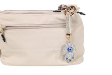 Load image into Gallery viewer, HAMSA HAND KEYCHAIN/BAG CHARM
